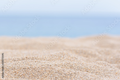 sea sand and blue sea background