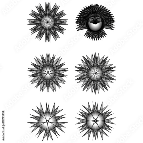 Fashionable design for clothes and houses
