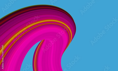 Twisted abstract striped sh...