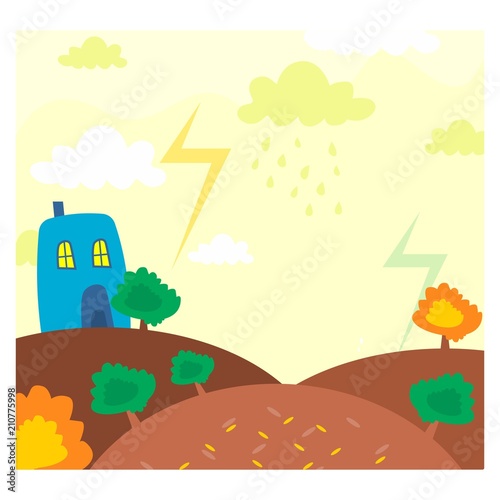 paddock land field scenery landscape background