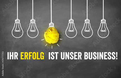 Ihr Erfolg ist unser Business!