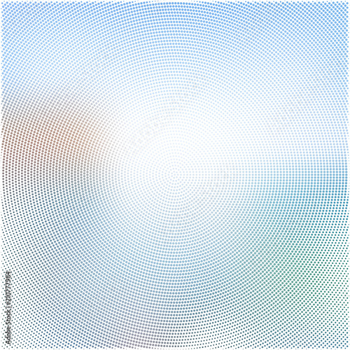 vector colored background of halftone dotted vibrant texture