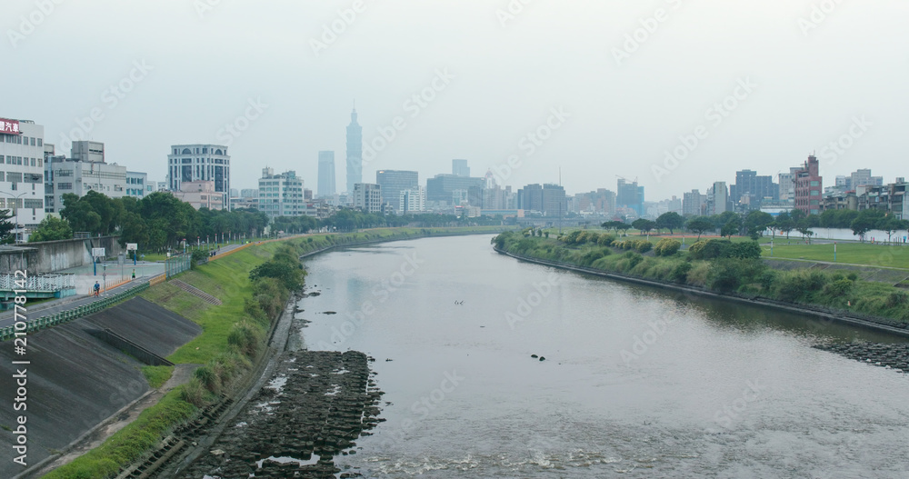 Air pollution in Taipei city
