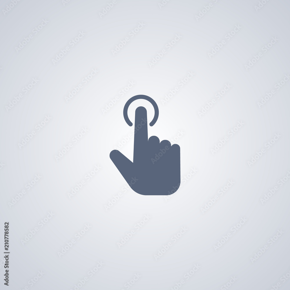 Gestures touch icon, vector best flat icon Gestures touch icon, vector best flat icon