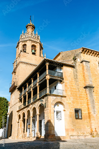 Wallpaper Mural Plaza Duguesa de Parcent square in Ronda, Andalusia, Spain Torontodigital.ca