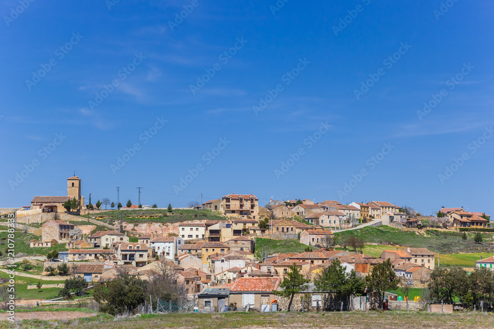 Valleruela de Pedraza village in Spain