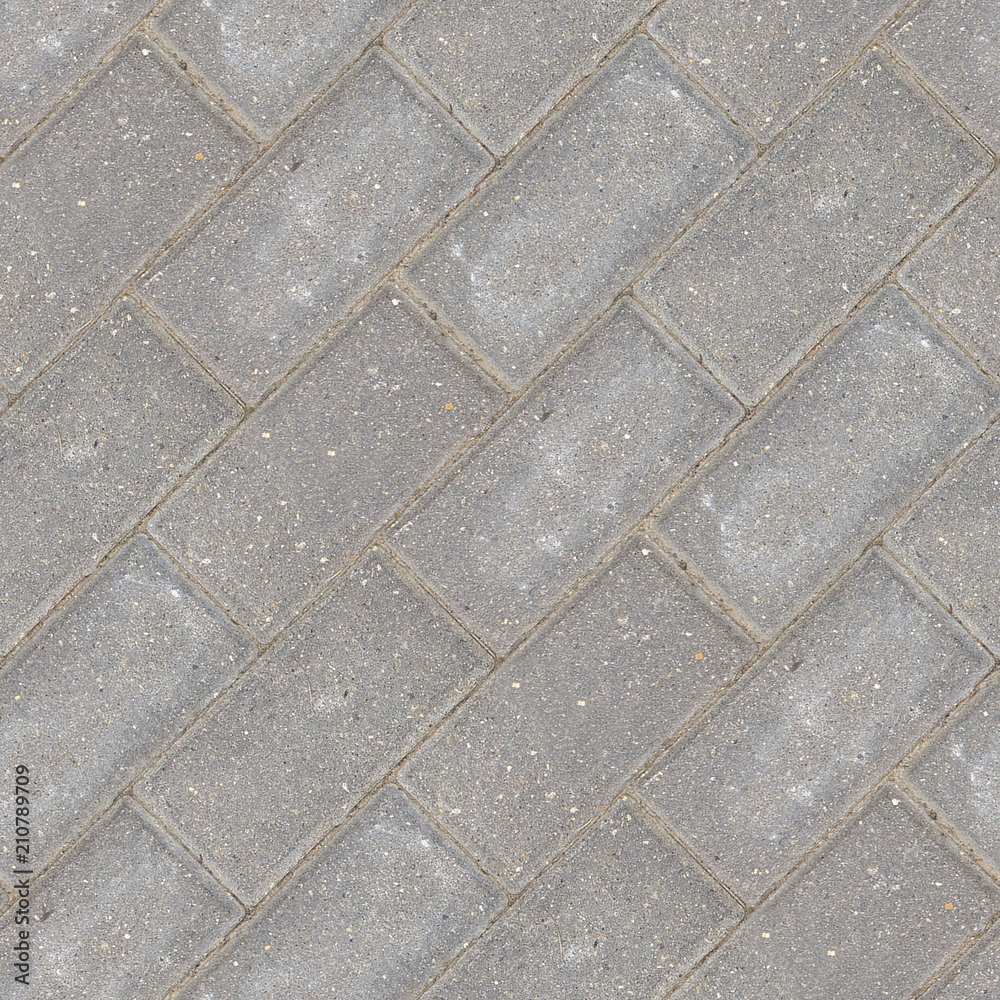 Naklejka premium Seamless photo texture of pavement tile from stone blocks
