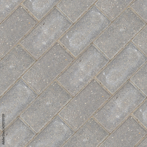 Seamless photo texture of pavement tile from stone blocks