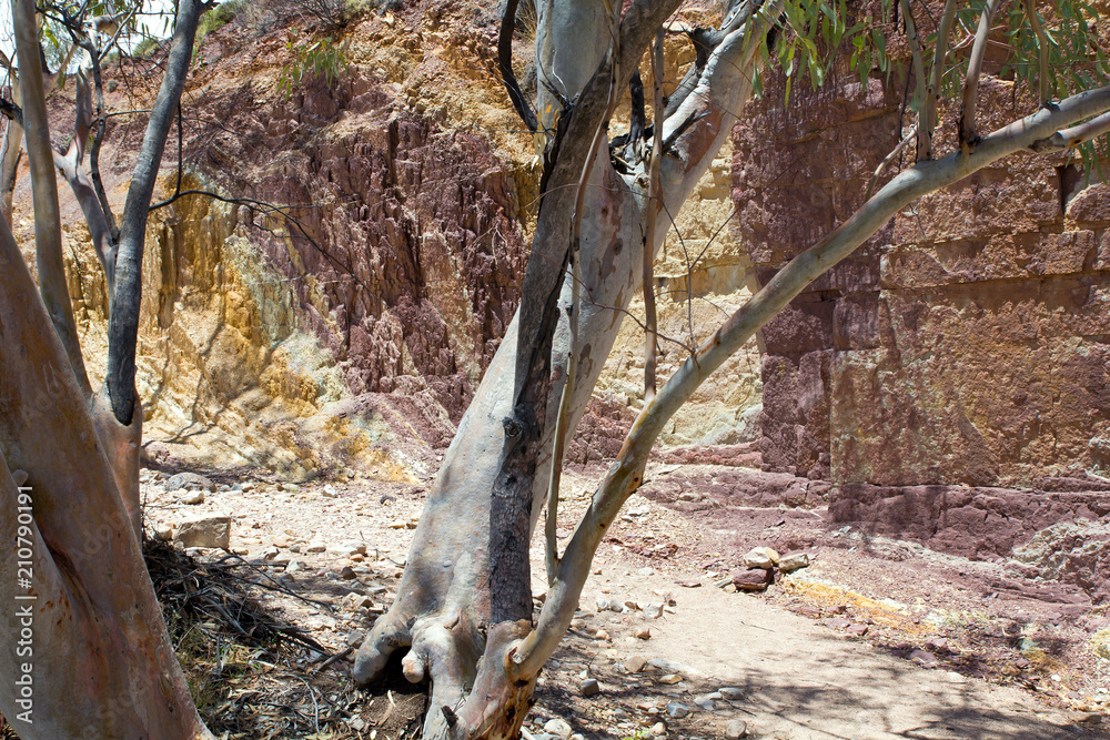 Australien, Northern Territory, Ocker-Felsen, Ochre Pits Australien, Northern Territory, Ocker-Felsen, Ochre Pits