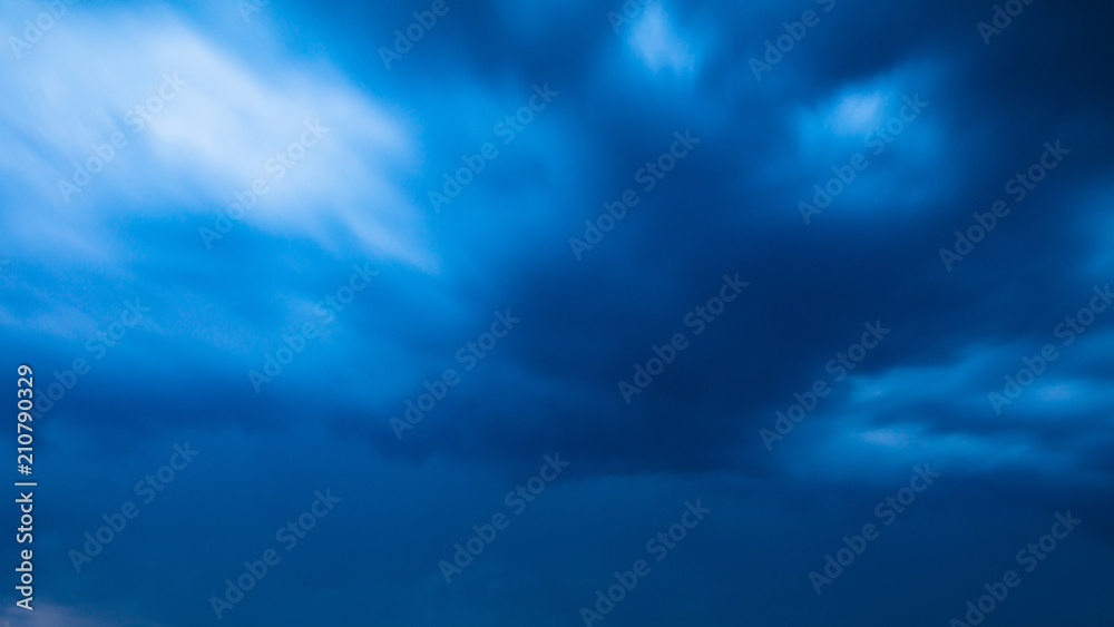 Thunderclouds in the sky as a background Thunderclouds in the sky as a background