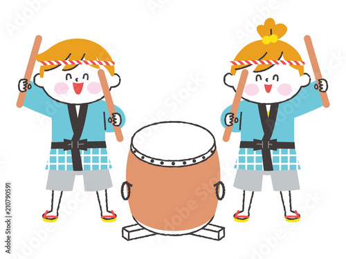 子供 太鼓 祭