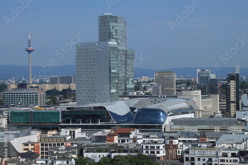 Blick vom Frankfurter Dom über die Innenstadt nach Norden photo