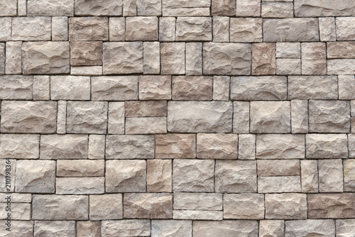 Background of Modern Slate stone Brick Wall Surfaced for design
