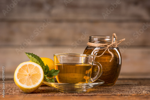 honey mint and lemon