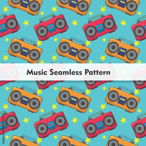 Music Seamless Pattern