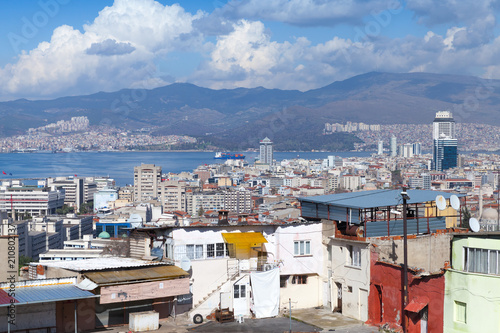 Modern urban Turkish cityscape, Izmir © evannovostro
