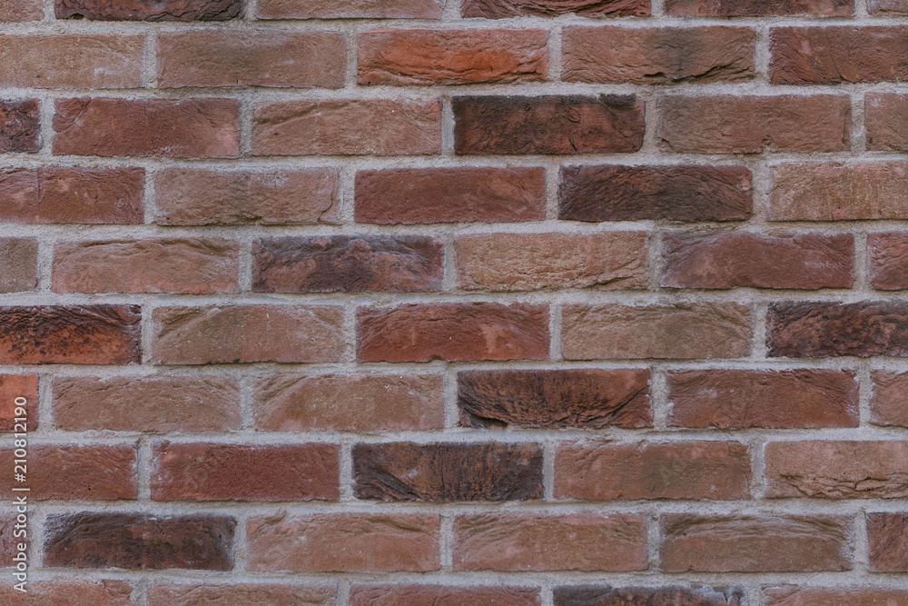Fototapeta premium New brick wall