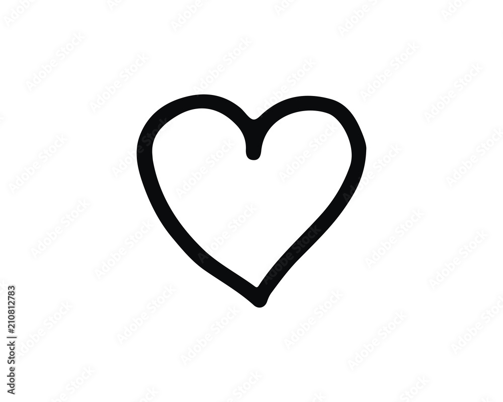 love icon design illustration,hand drawn style design, designed for web and app love icon design illustration,hand drawn style design, designed for web and app
