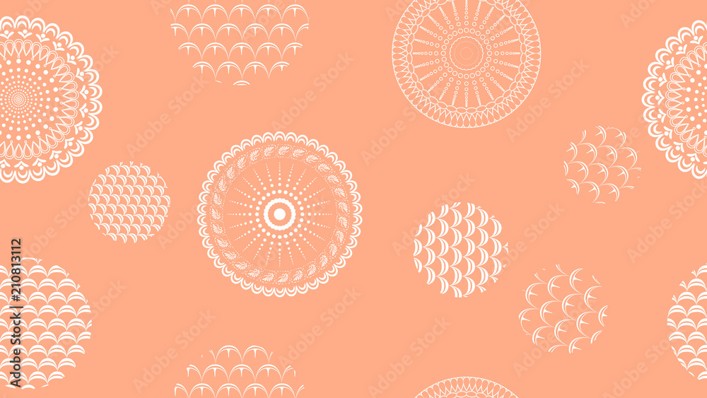 White lace flowers on a colored background White lace flowers on a colored background