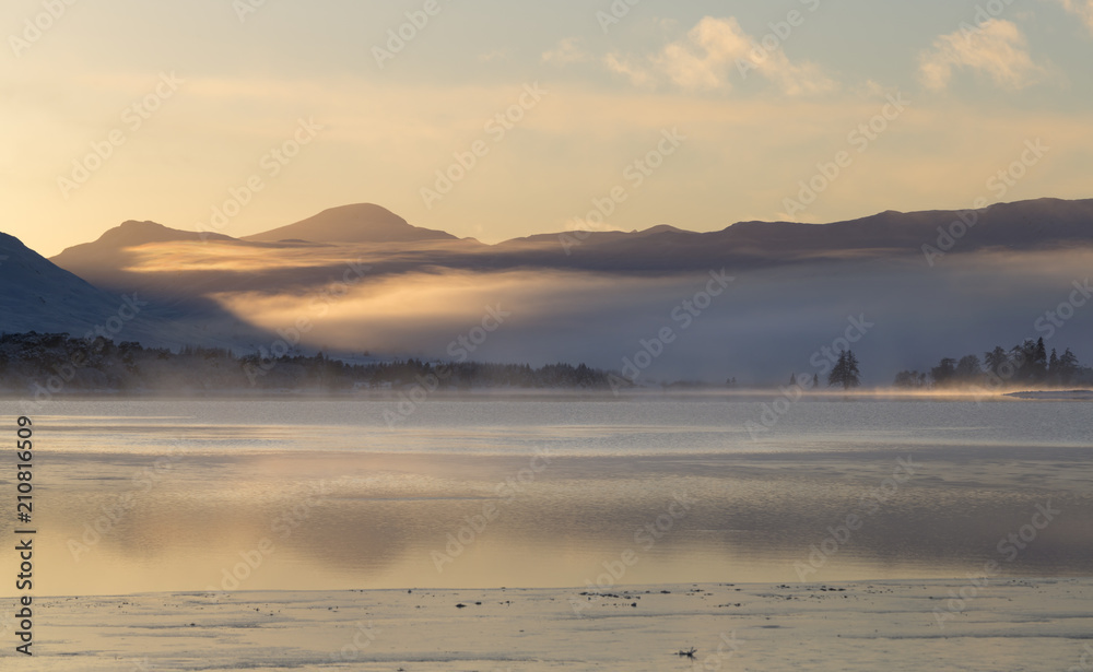 Sunrise on Loch Tulla Sunrise on Loch Tulla