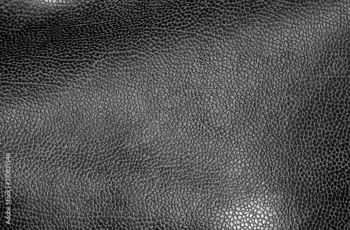 Leather surface in black and white.