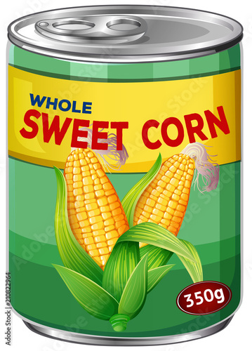 A Can of Whole Sweet Corn