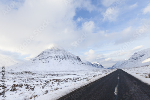 A82 passing Etive Beag  in Glencoe