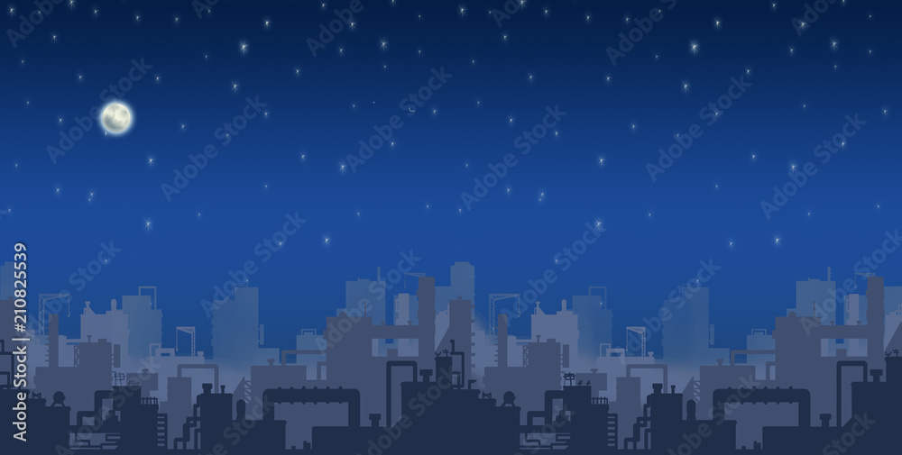 City night background
