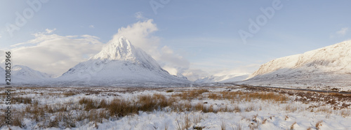 The Bauchaille Etive Mor in Winter photo