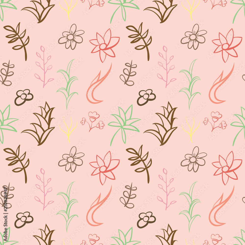 seamless floral pattern seamless floral pattern