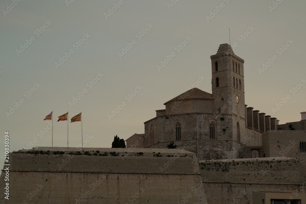 Walk through Dalt Vila, Ibiza, Balearic Islands, Spain. Walk through Dalt Vila, Ibiza, Balearic Islands, Spain.