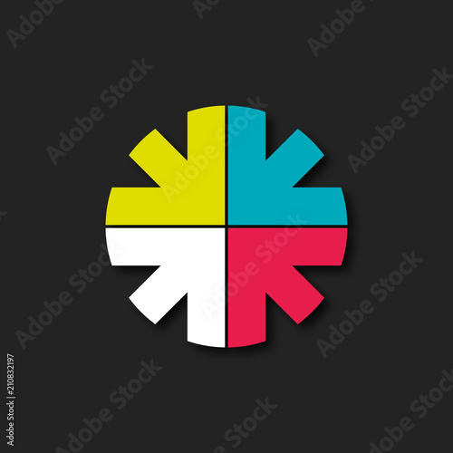logo abstrait