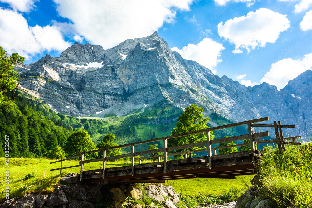 Fototapeta premium karwendel mountains