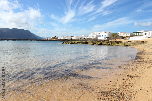 playa en la Graciosa photo