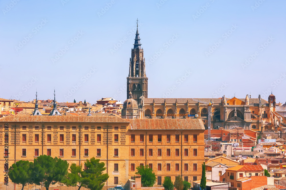 The Cathedral of the Saint Mary of Toledo  in the Spanish city Toledo ( UNESCO World Heritage Site)