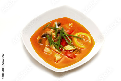 The Thais Soup Tom Yam Kai.