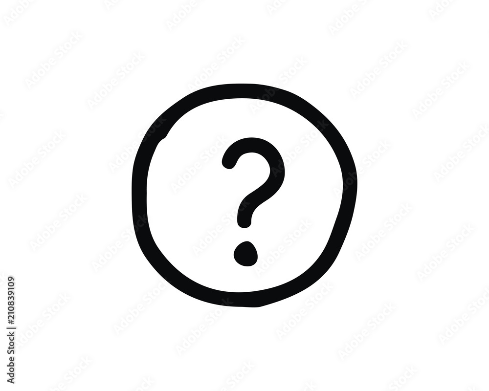 question icon design illustration,hand drawn style design, designed for web and app question icon design illustration,hand drawn style design, designed for web and app