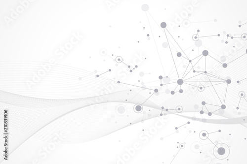 Big data visualization. Graphic abstract background communication. Perspective backdrop visualization. Analytical network complex. Vector illustration.