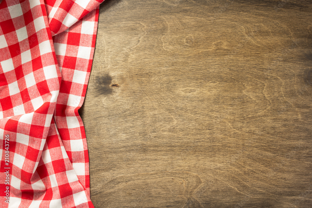 napkin cloth on wooden background napkin cloth on wooden background