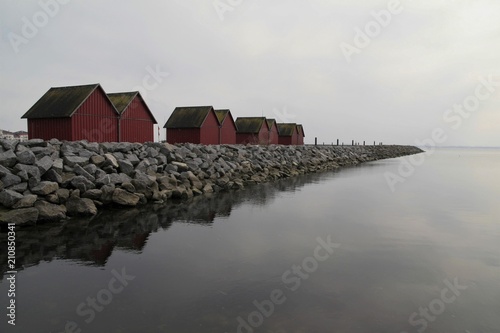 idyllischer Fischer Hafen Tarnewitz, Boltenhagen, Mecklenburg-Vorpommern photo