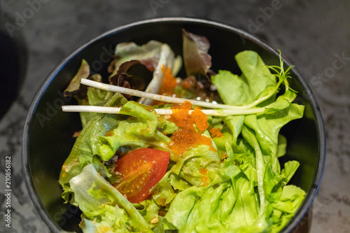 japanese fresh vegetable salad