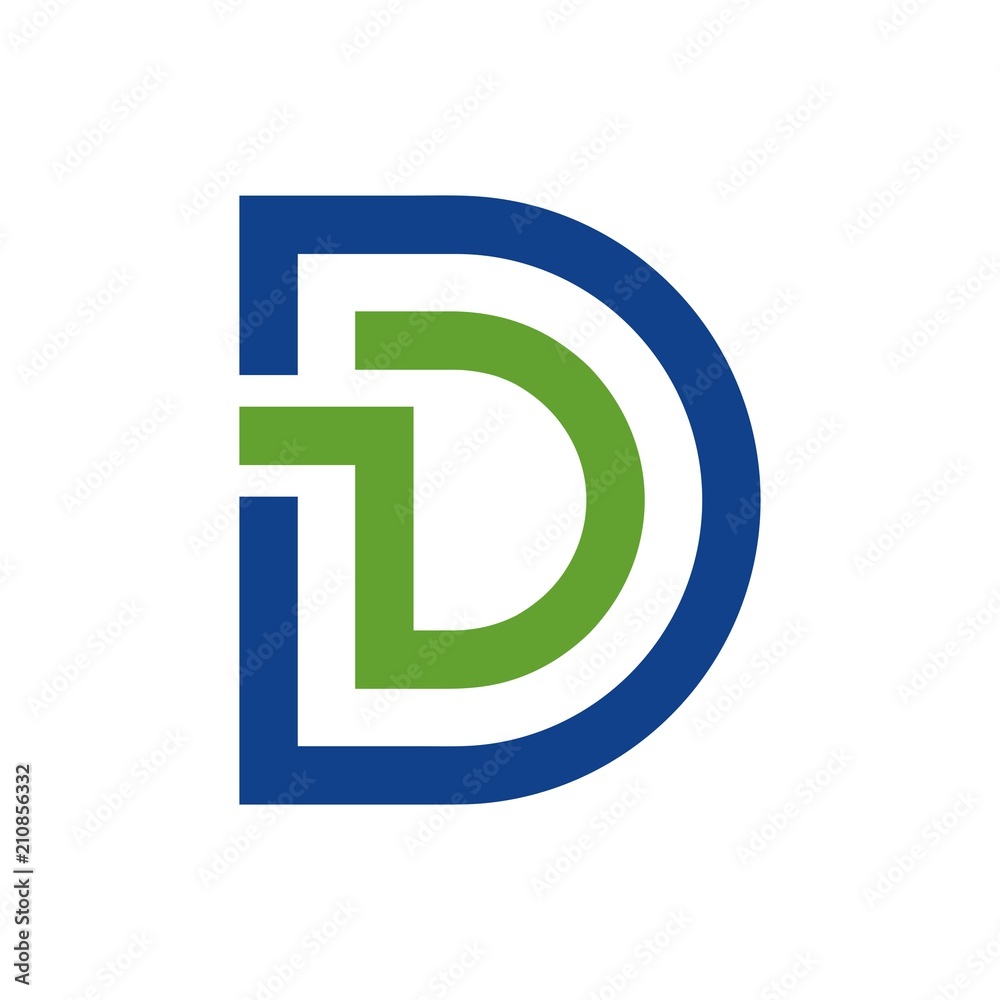 D or DD logo initial letter design template vector illustration D or DD logo initial letter design template vector illustration