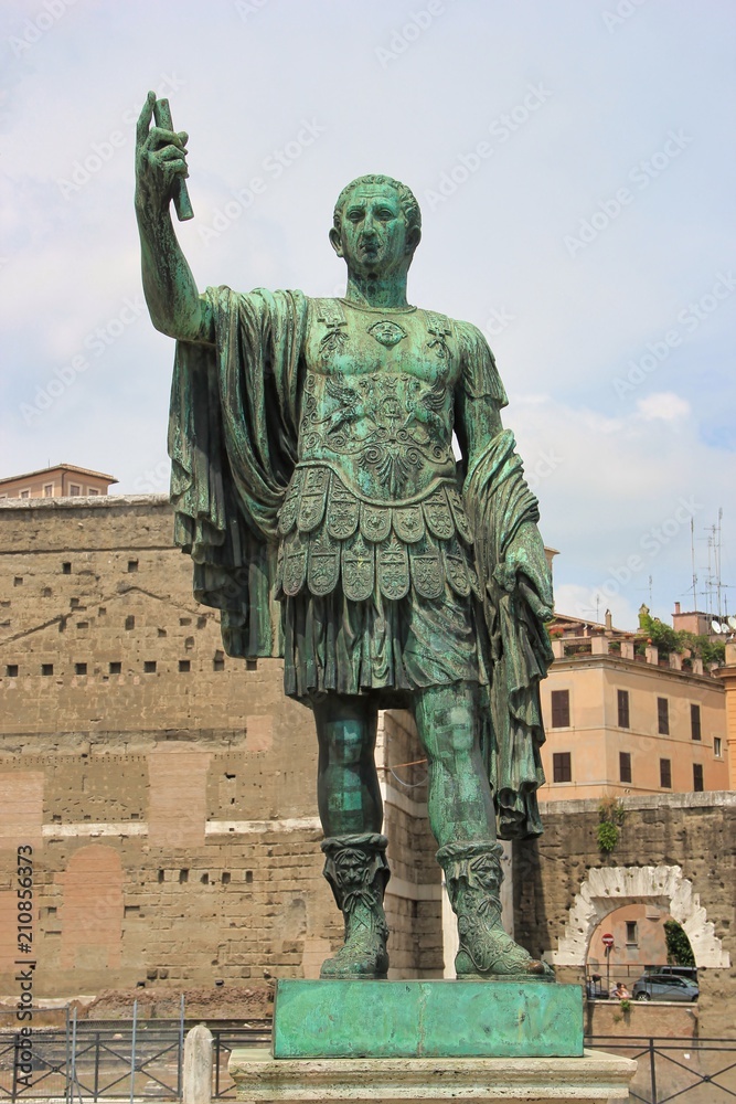 Ancient roman statue