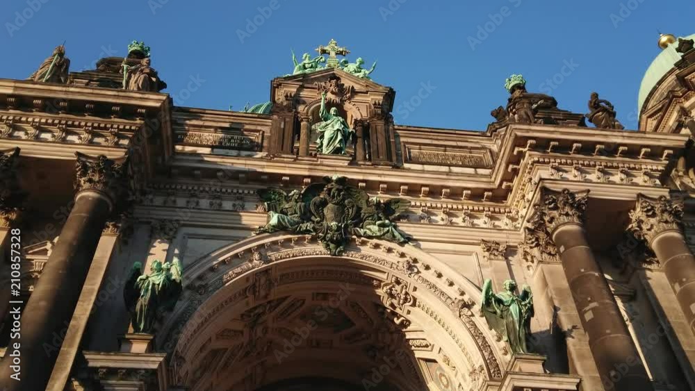 Wonderful Berlin Cathedral - a famous building in the city Wonderful Berlin Cathedral - a famous building in the city