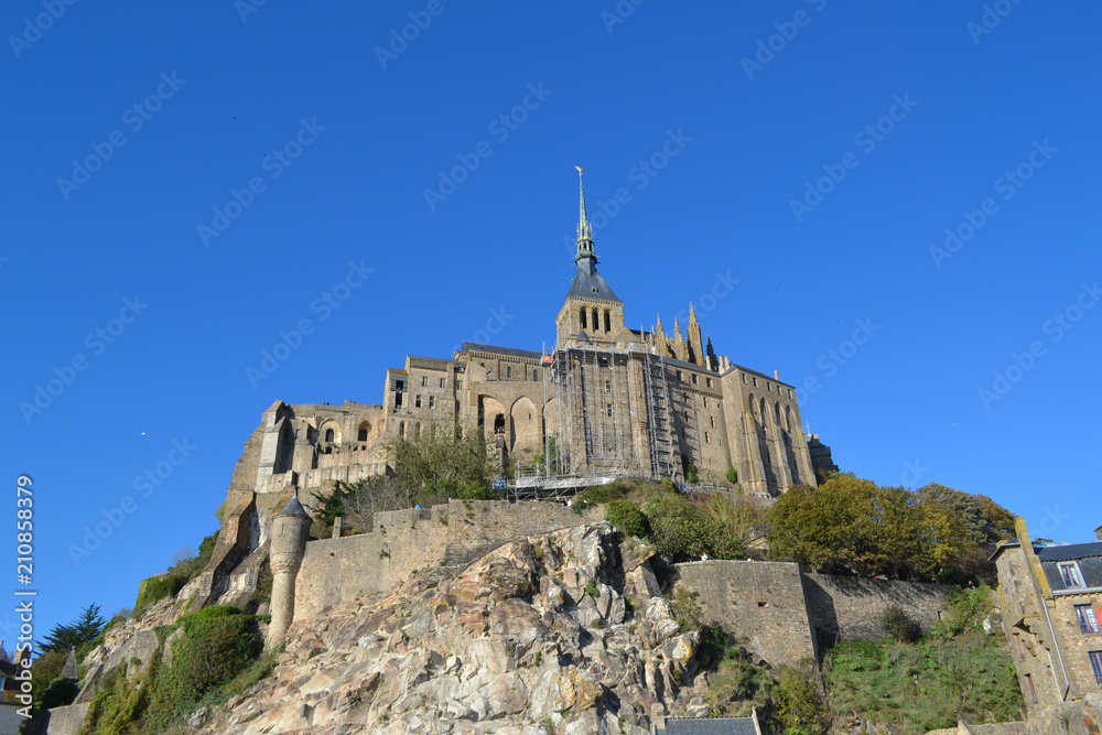 Obraz premium mont saint michel