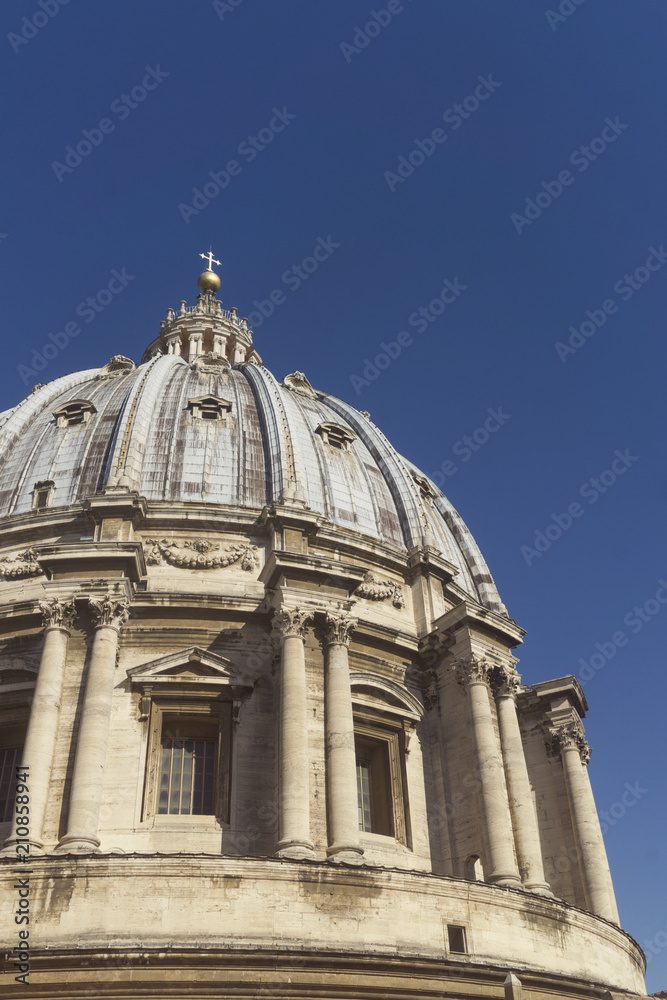 St Peter's basilica in Vatican City, Rome