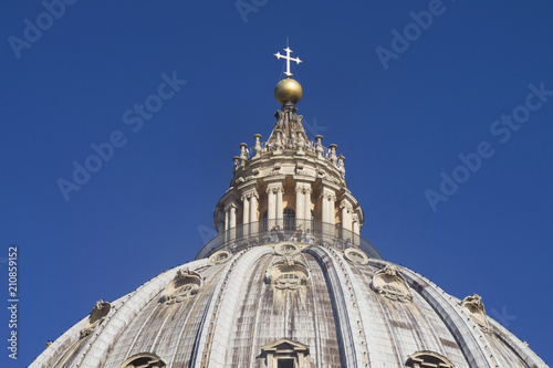 St Peter's basilica in Vatican City, Rome