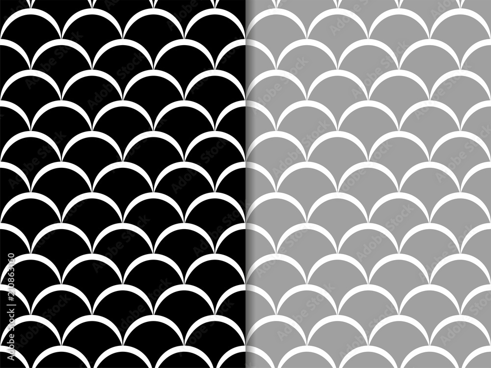 seamless geometric abstract pattern with fish scales seamless geometric abstract pattern with fish scales
