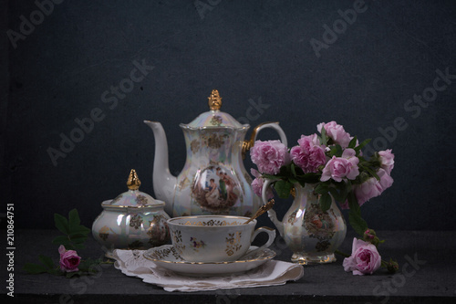 Antique tea set