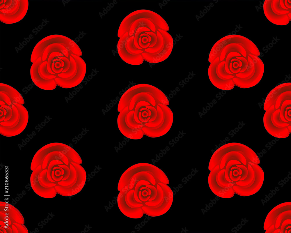 rose isolated on black background rose isolated on black background